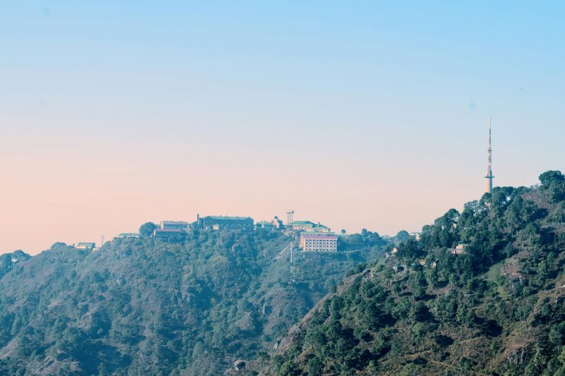 top view from kalka kasauli