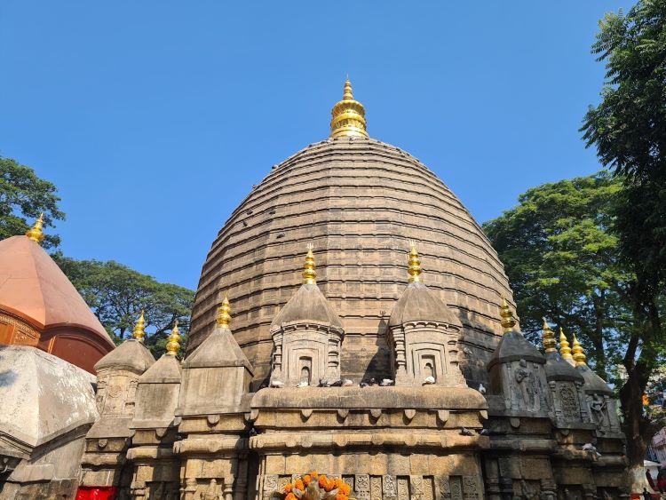 view of temple sculptures