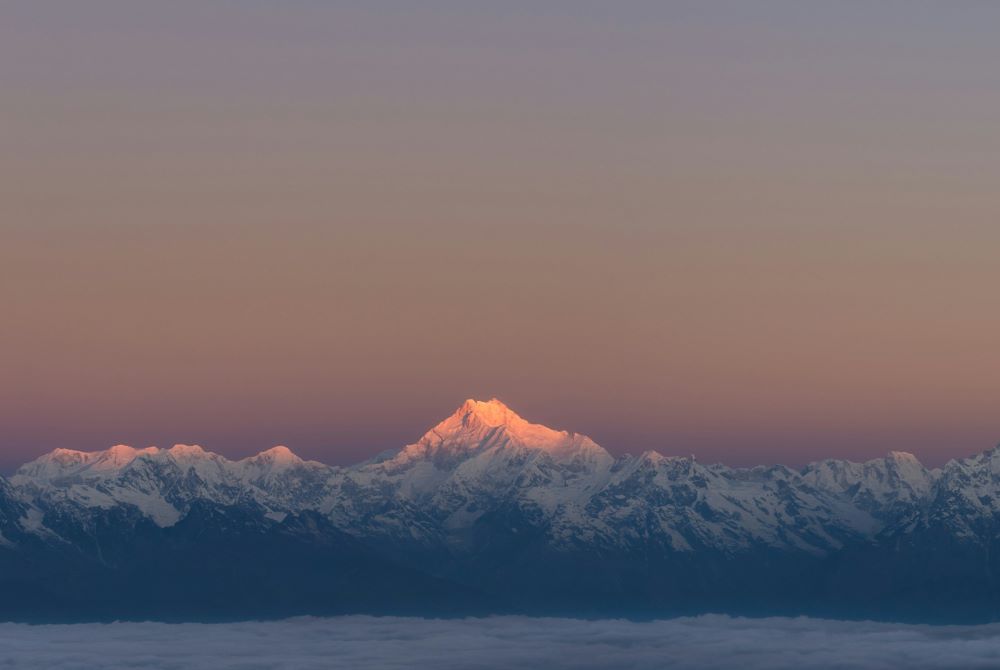 view of mountain