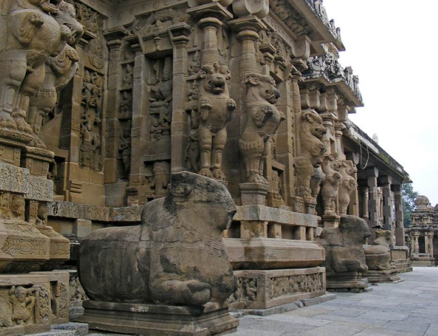 an ancient ekambareswarar temple in Kanchipuram