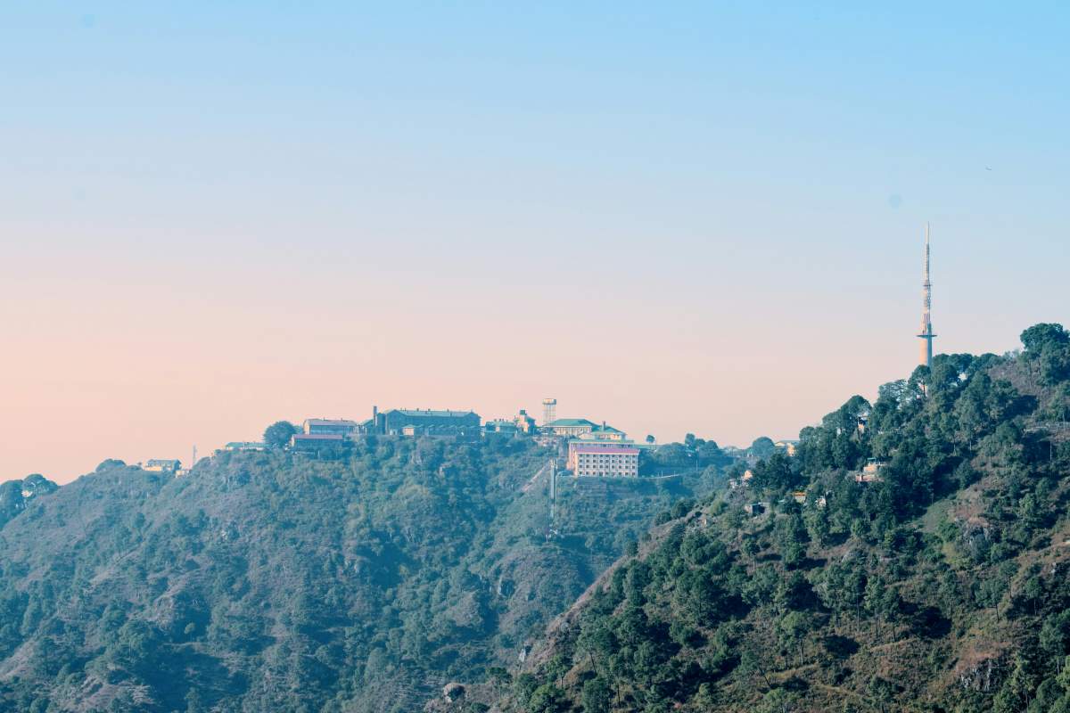 amazing view of kasauli located in himachal pradesh