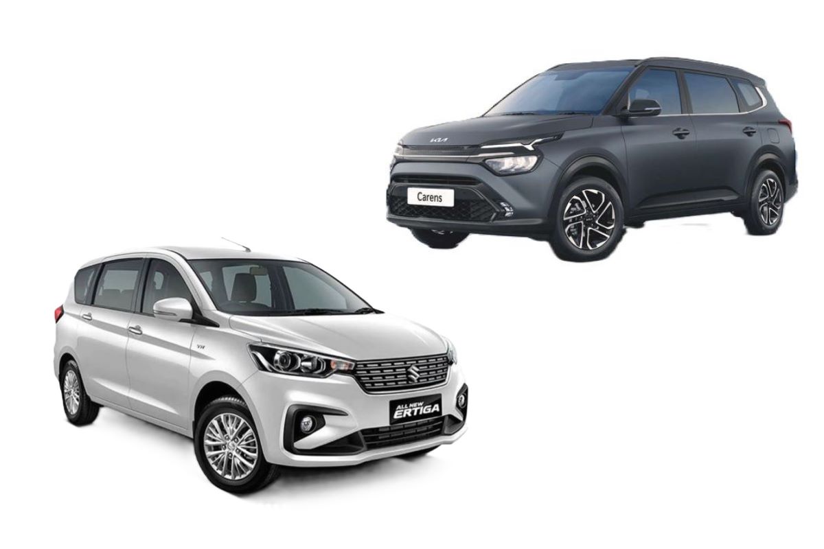 comparison between maruti suzuki ertiga and kia carens