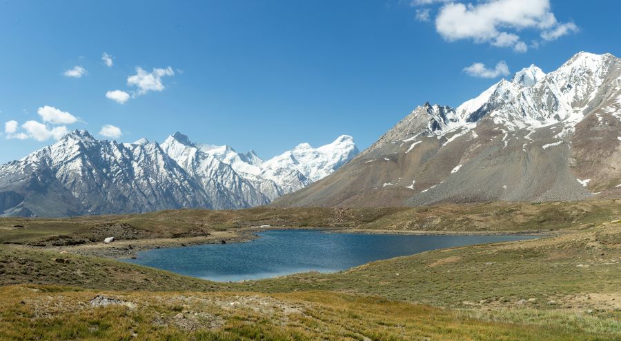 view of mountains in lamayuru padum