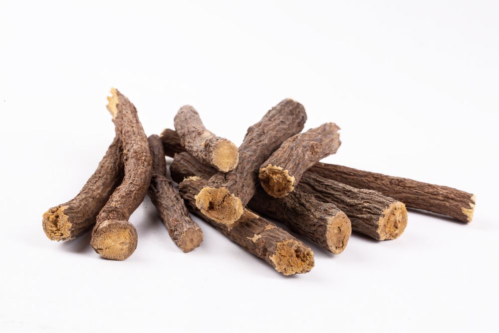 liquorice-root-isolated