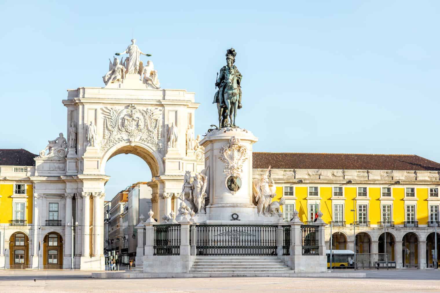 lisbon city in portugal.