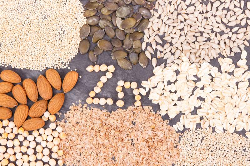 Seeds and Nuts Rich in Zinc