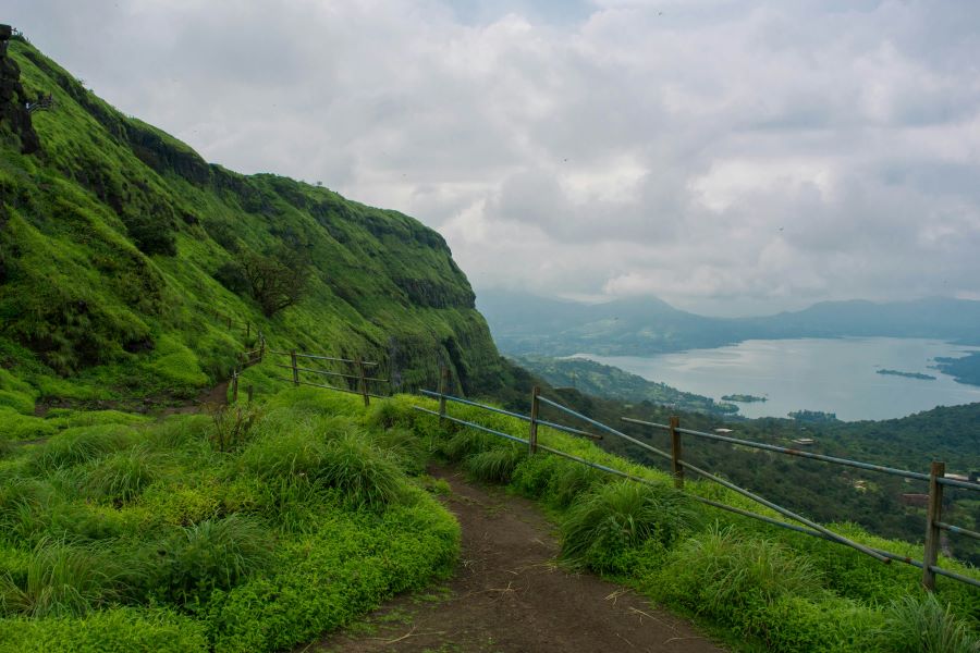 top of lohagad hill