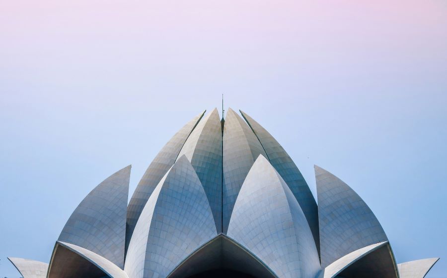 lotus temple in delhi