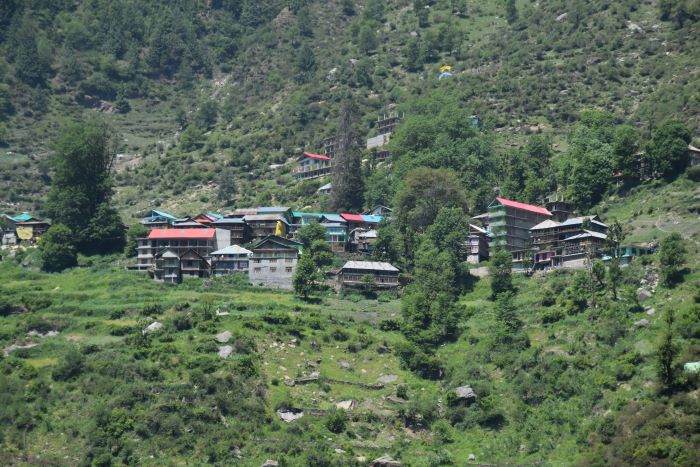 view of malana village