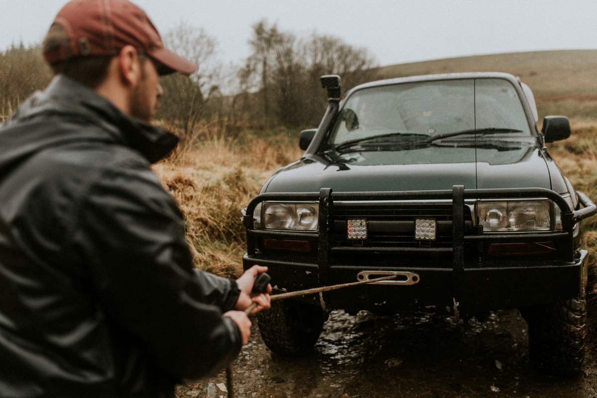 winches in a car