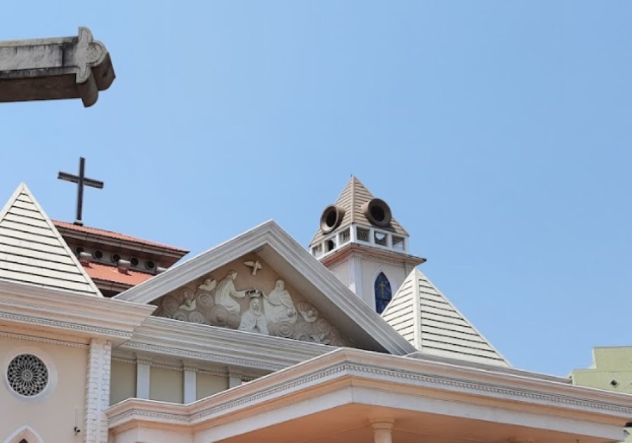 mary matha church in ollur