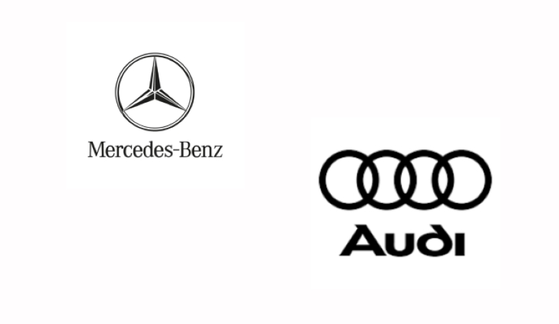 difference between audi cars and mercedes benz cars