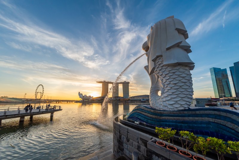 merlion park fullerton road