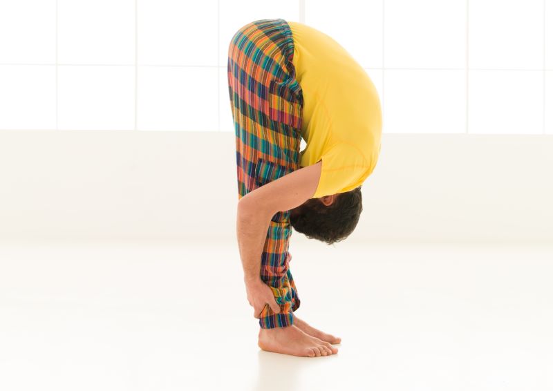 Easy Modifications of Uttanasana