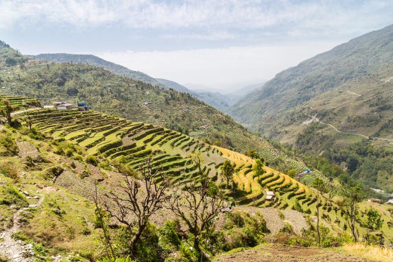 nagarkot valley central nepal