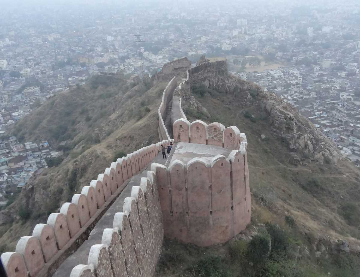 a beautiful nahargarh fort