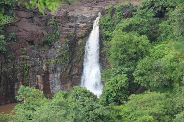 view of ninai waterfall