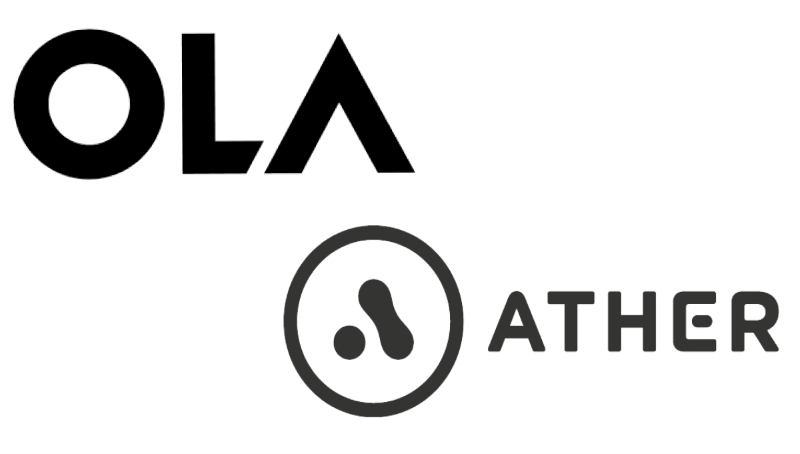 logo of ola and ather