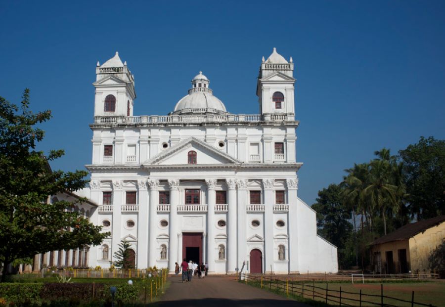 old church in goa