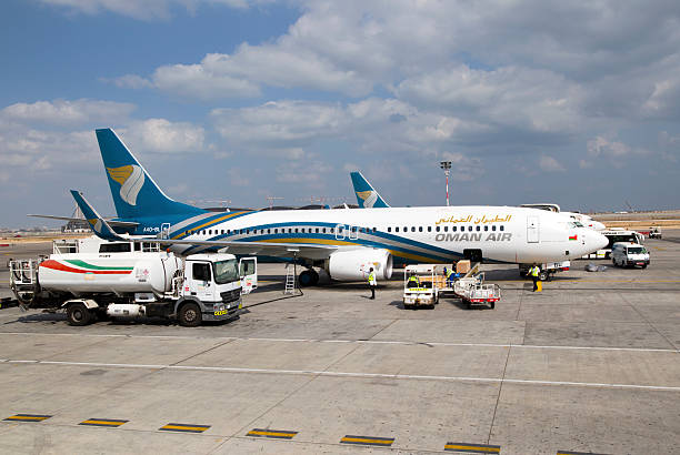 oman airways on airport