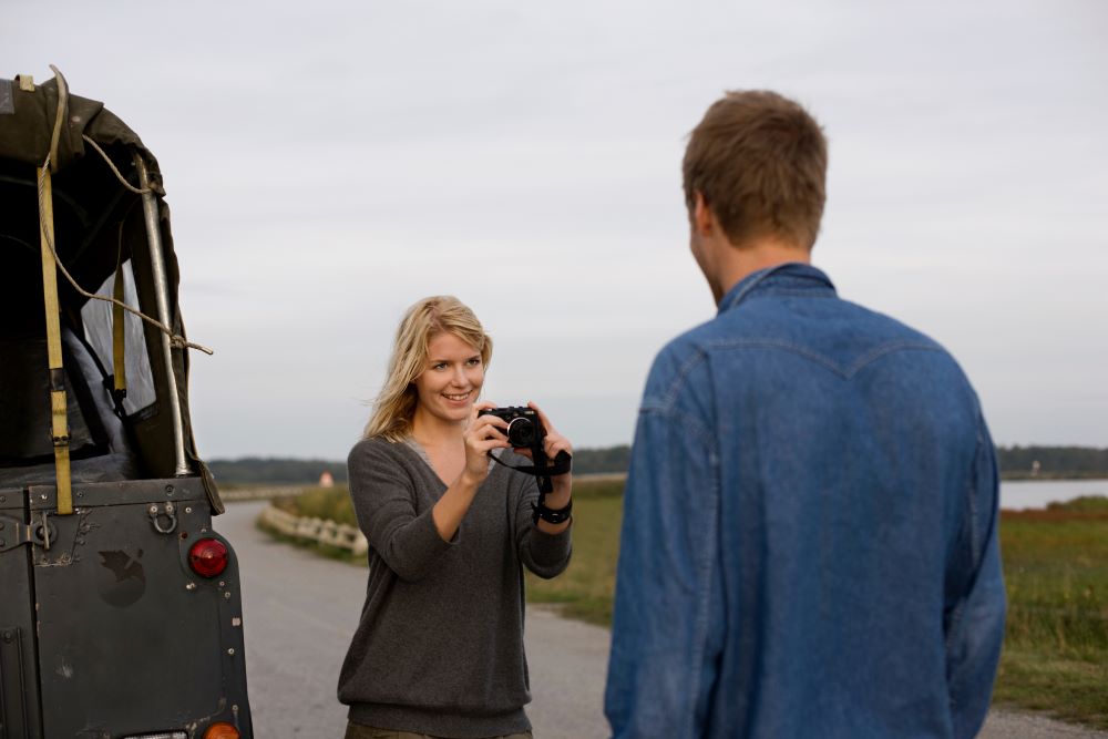 photographer taking picture