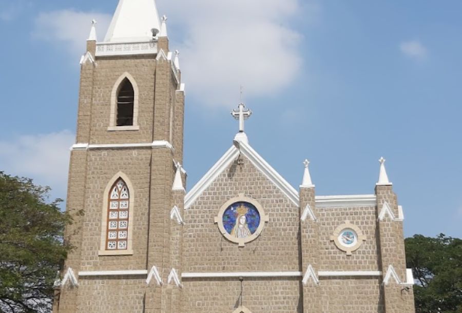 beautiful our lady of fatima church in coimbatore