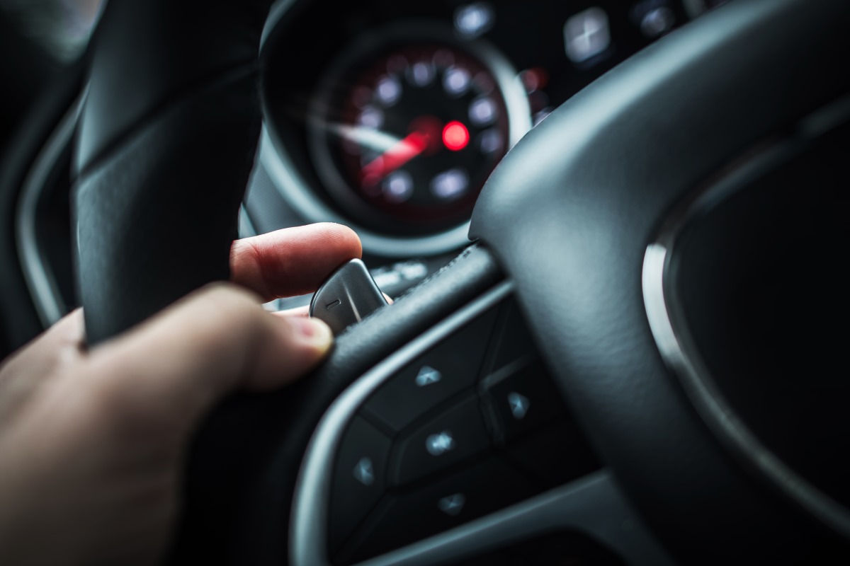 paddle shifters in cars