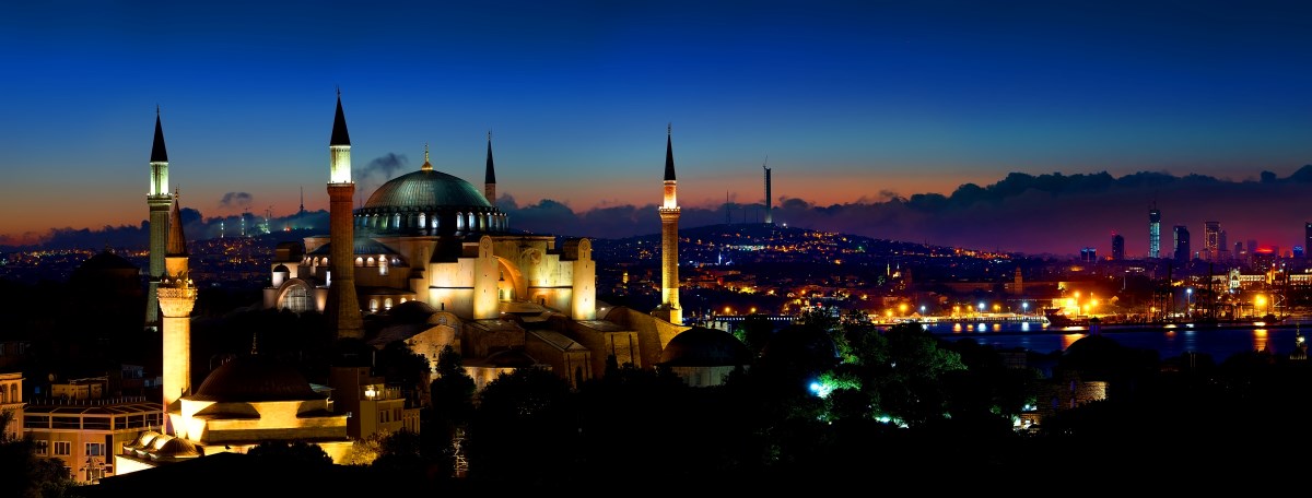 panorama view of istanbul