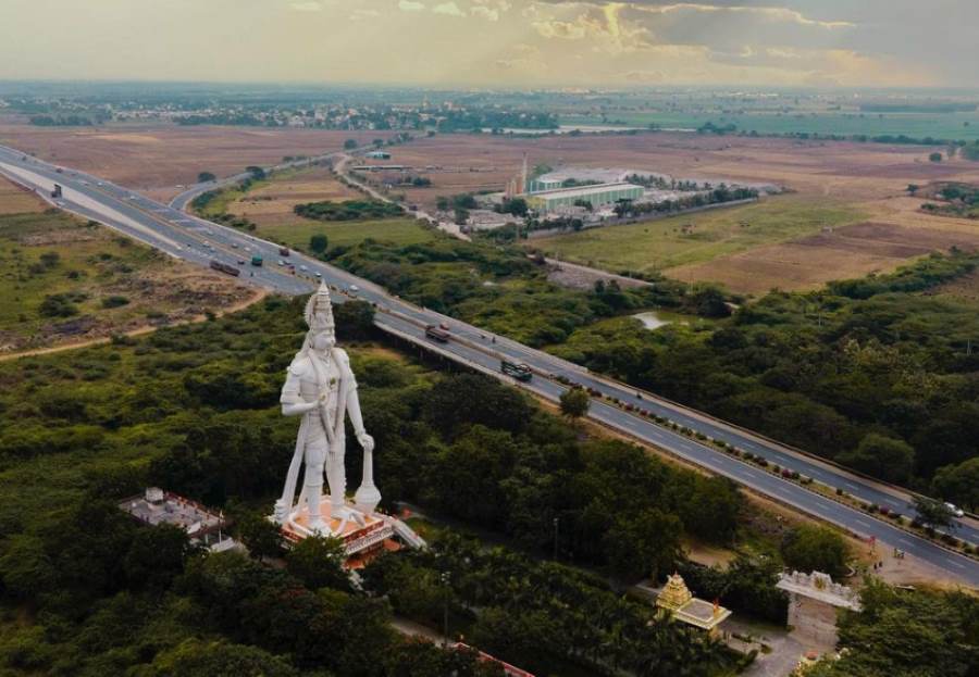 anjaneya temple in andhra