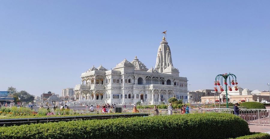 prem mandir in vrindavan