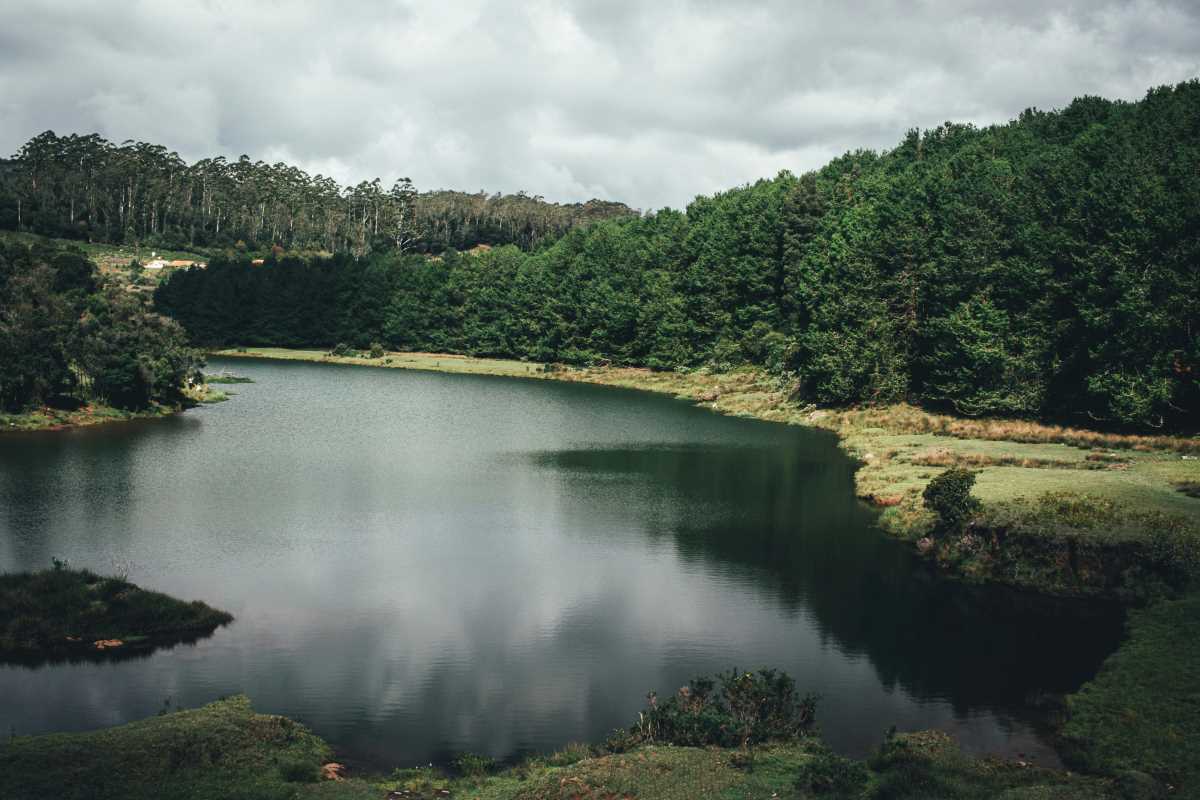 beautiful pykara lake in ooty