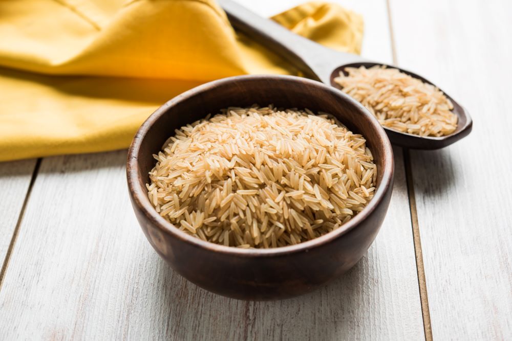 raw-brown-rice-for-vitamin-b5