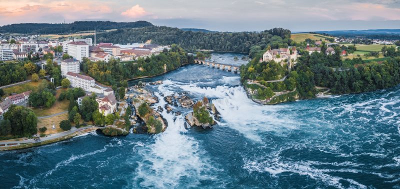 rhine falls northern switzerland