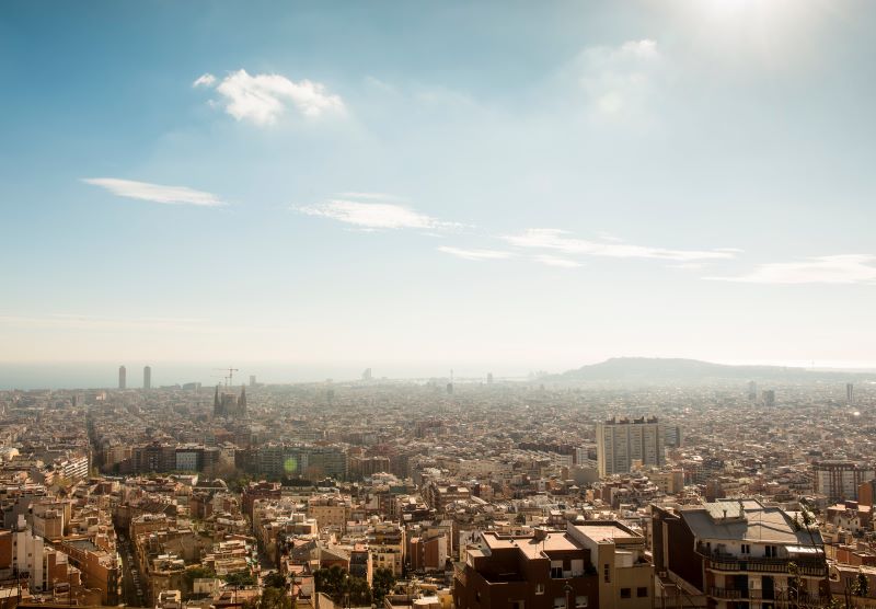 buildings in spain