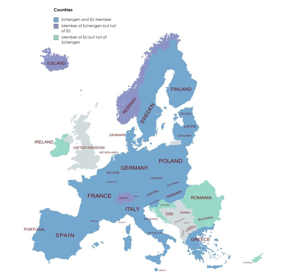 schengen countries