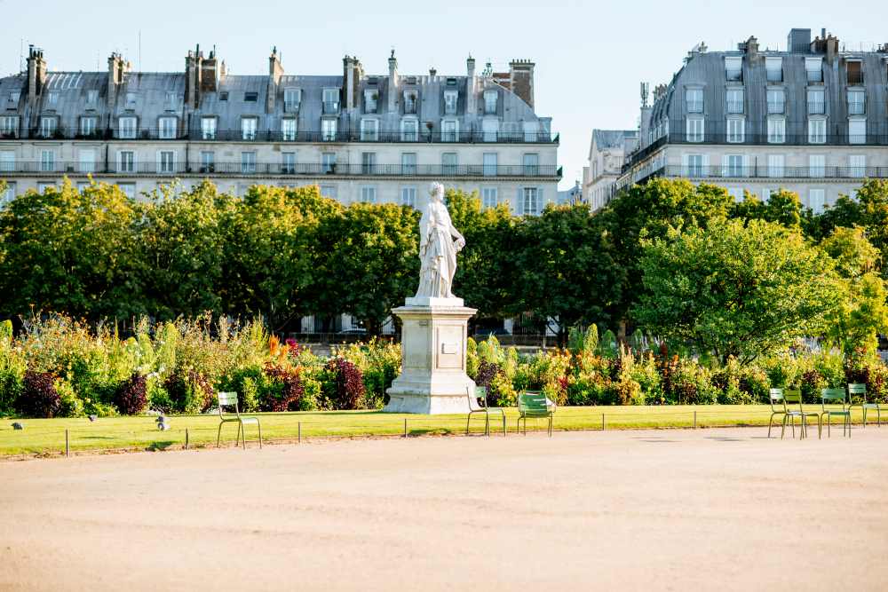 Sculpture Garden in Paris