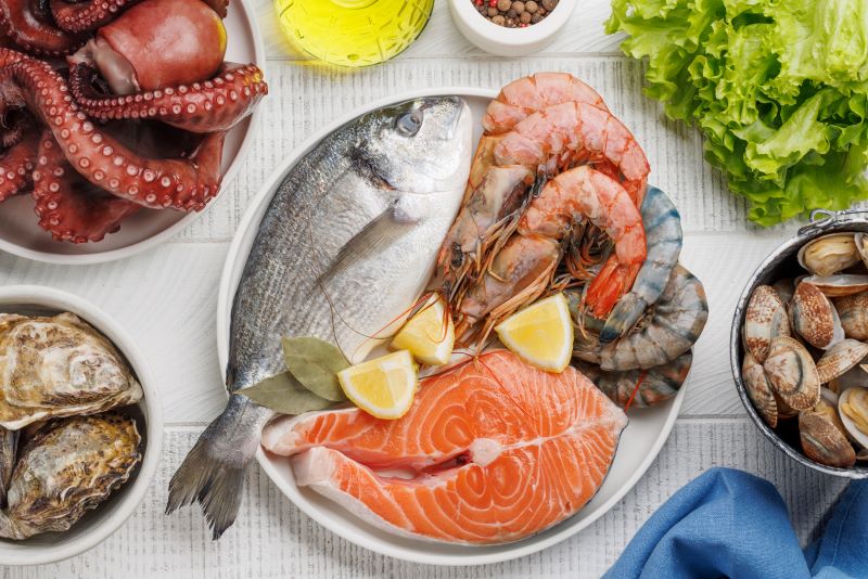 Poultry and Seafood Items that Lower Blood Pressure