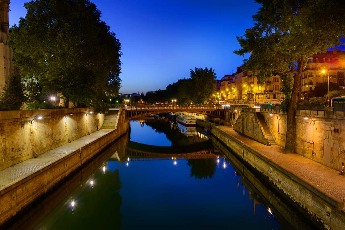 Seine River at Midnight