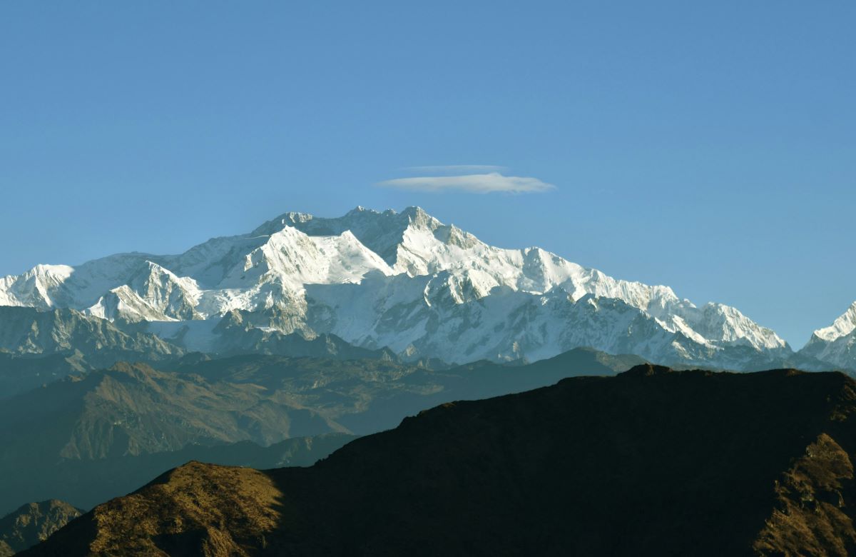 beautiful top view of singalila