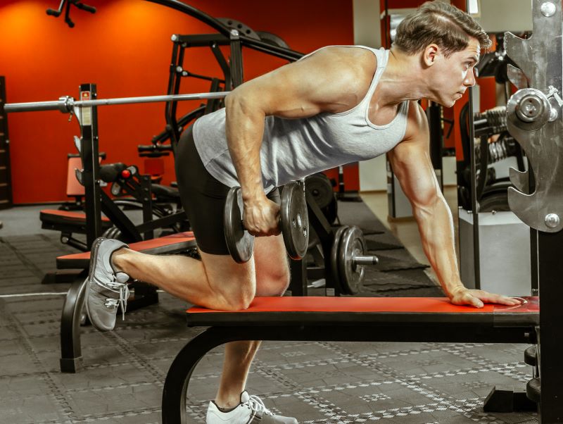 Single-Arm Bent Over Row