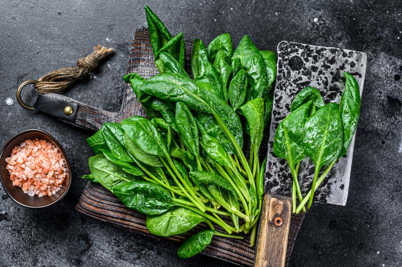 spinach-leaves-for-vitamin-b