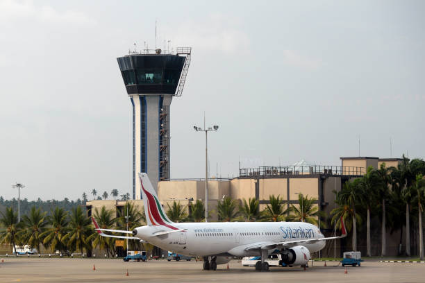 sri lankan airline at airport