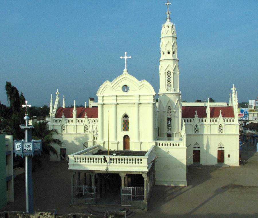 st xaviers cathedral in kanyakumari