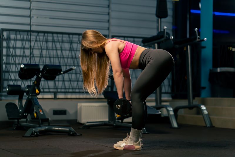  Standing Bent Over Lateral Raise