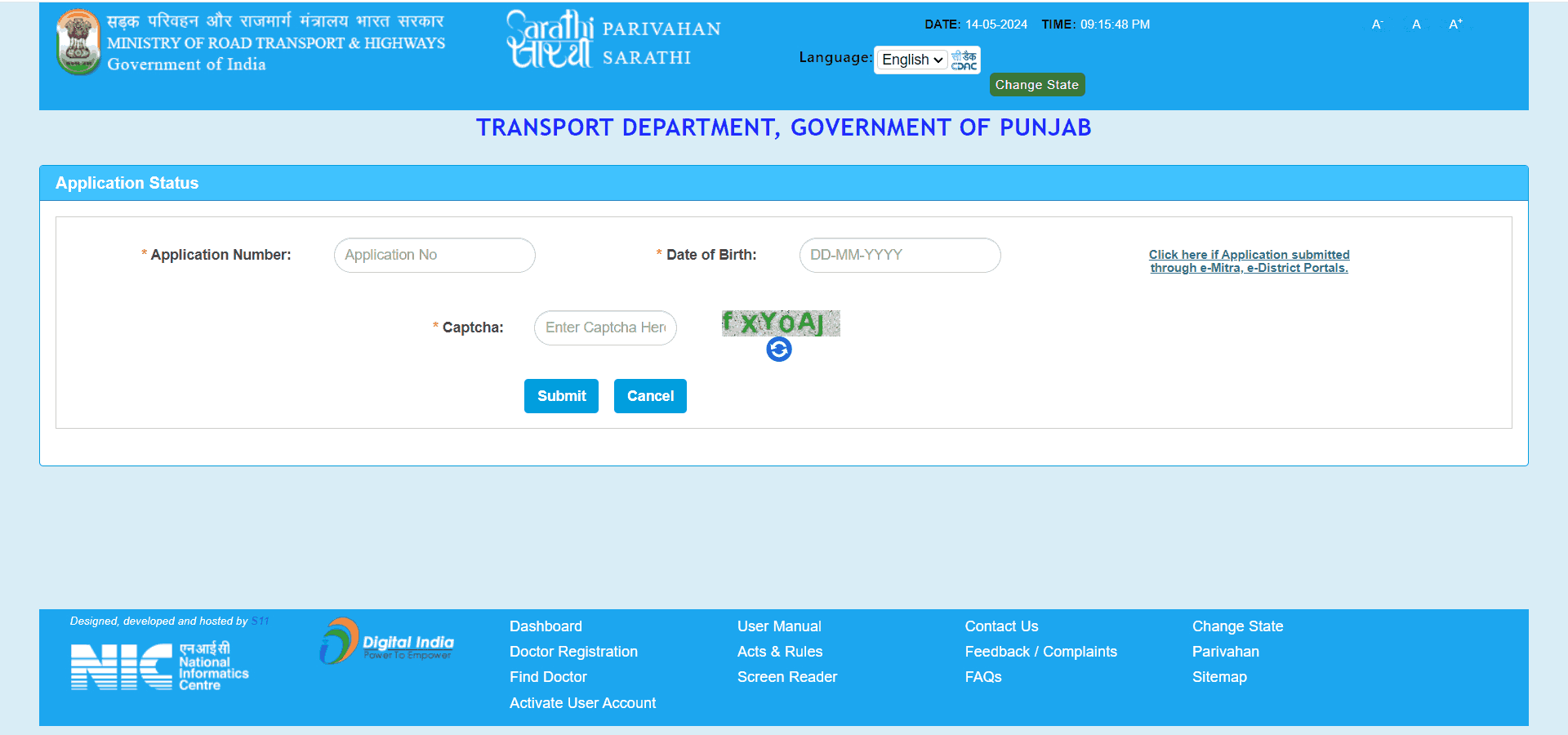 Renewal Status