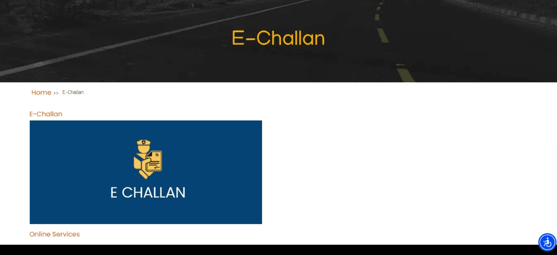 Check e-challan