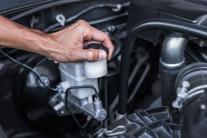 Step three of how to improve the braking performance of your car by maintaining and upgrading  brake fluid