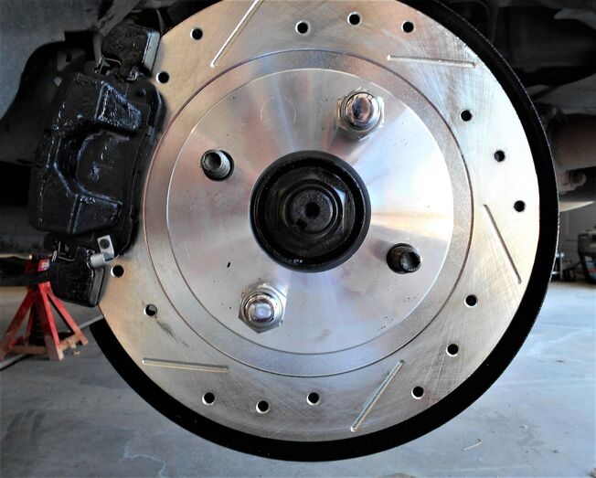 step two of how to improve braking performance of your car by opting for high quality brake rotors