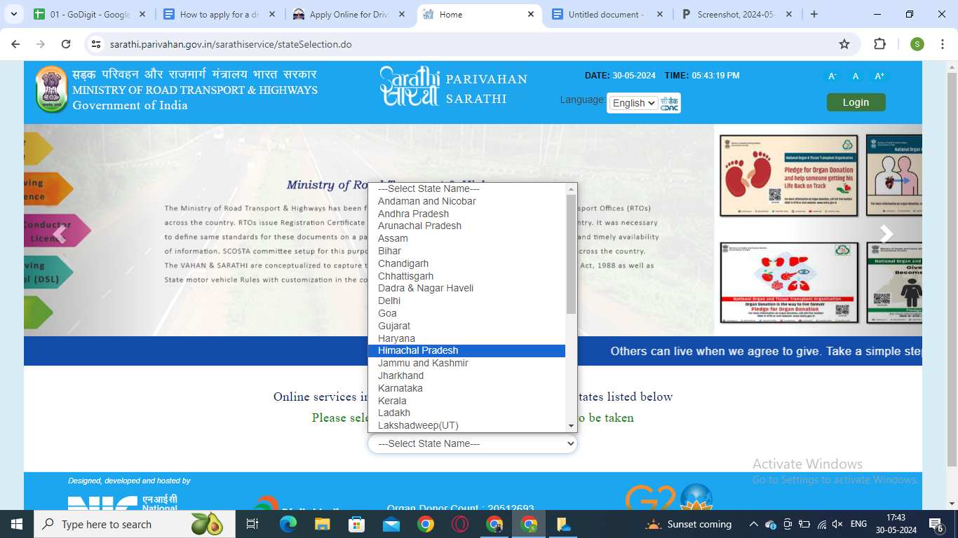 How to Apply Driving Licence in Himachal Pradesh Online/Offline in 2024