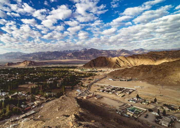 top view from stok kangri